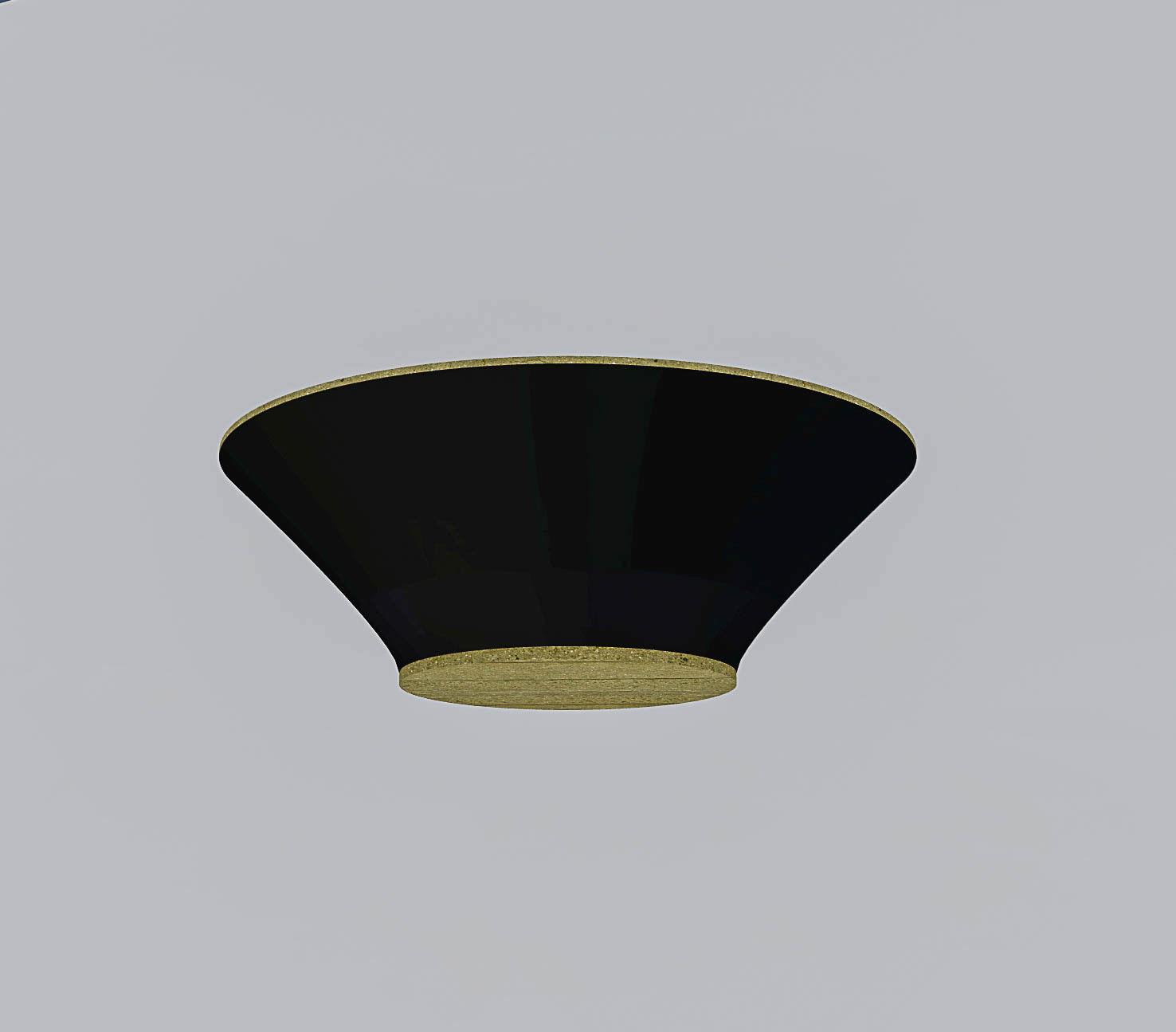 Black Bowl 3D Model Low-poly 3D model_6