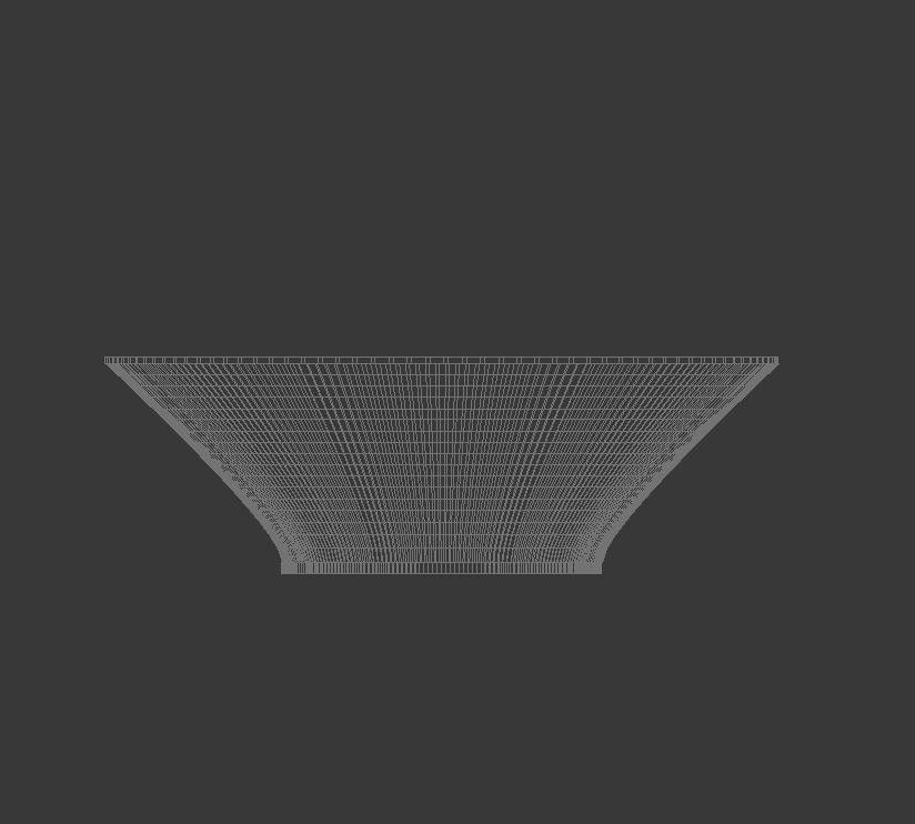 Black Bowl 3D Model Low-poly 3D model_7
