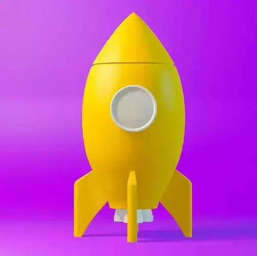 3D ROCKET MODEL ship Free 3D model
