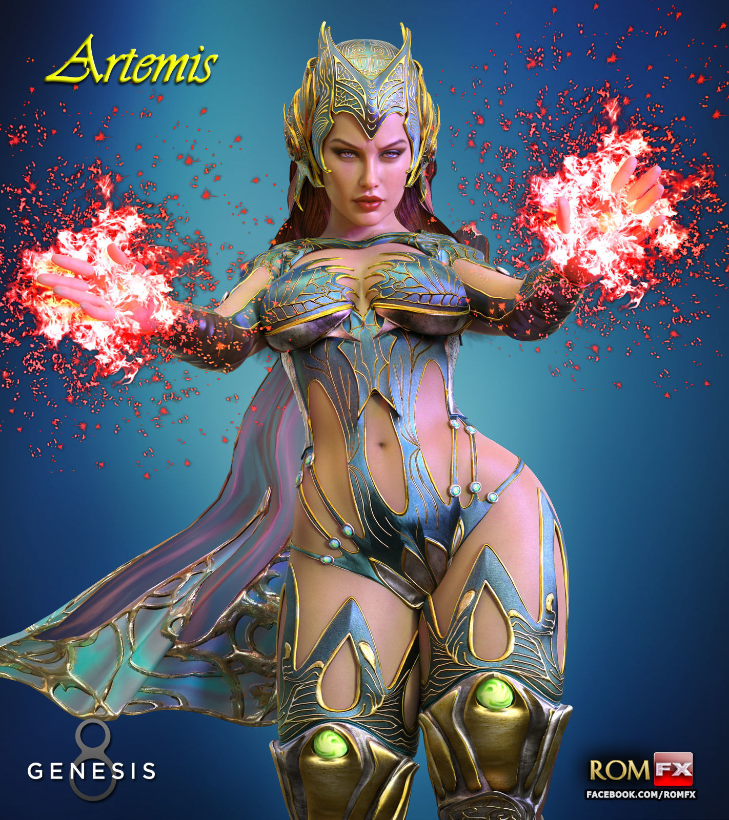 Artemis For G8F And G8-1F 3D model_1
