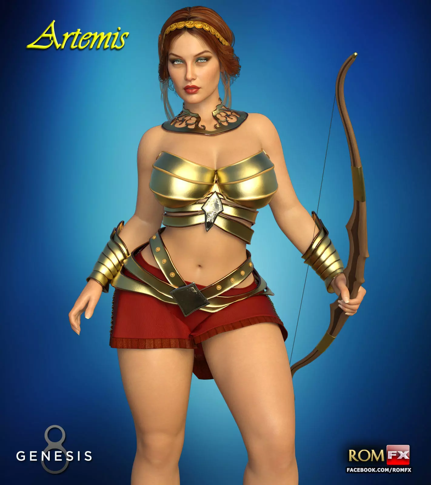 Artemis For G8F And G8-1F 3D model_0