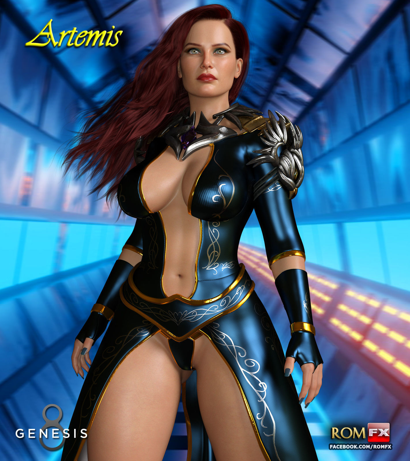 Artemis For G8F And G8-1F 3D model_3