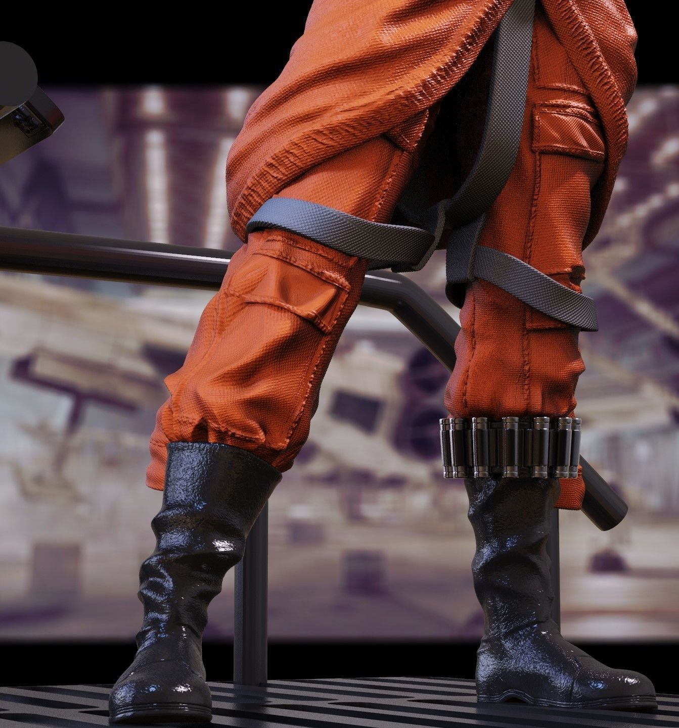 Rebel Pilot - Star Wars 3D print model_3