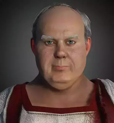 Ancient Rome Senator Aurelius 3D model