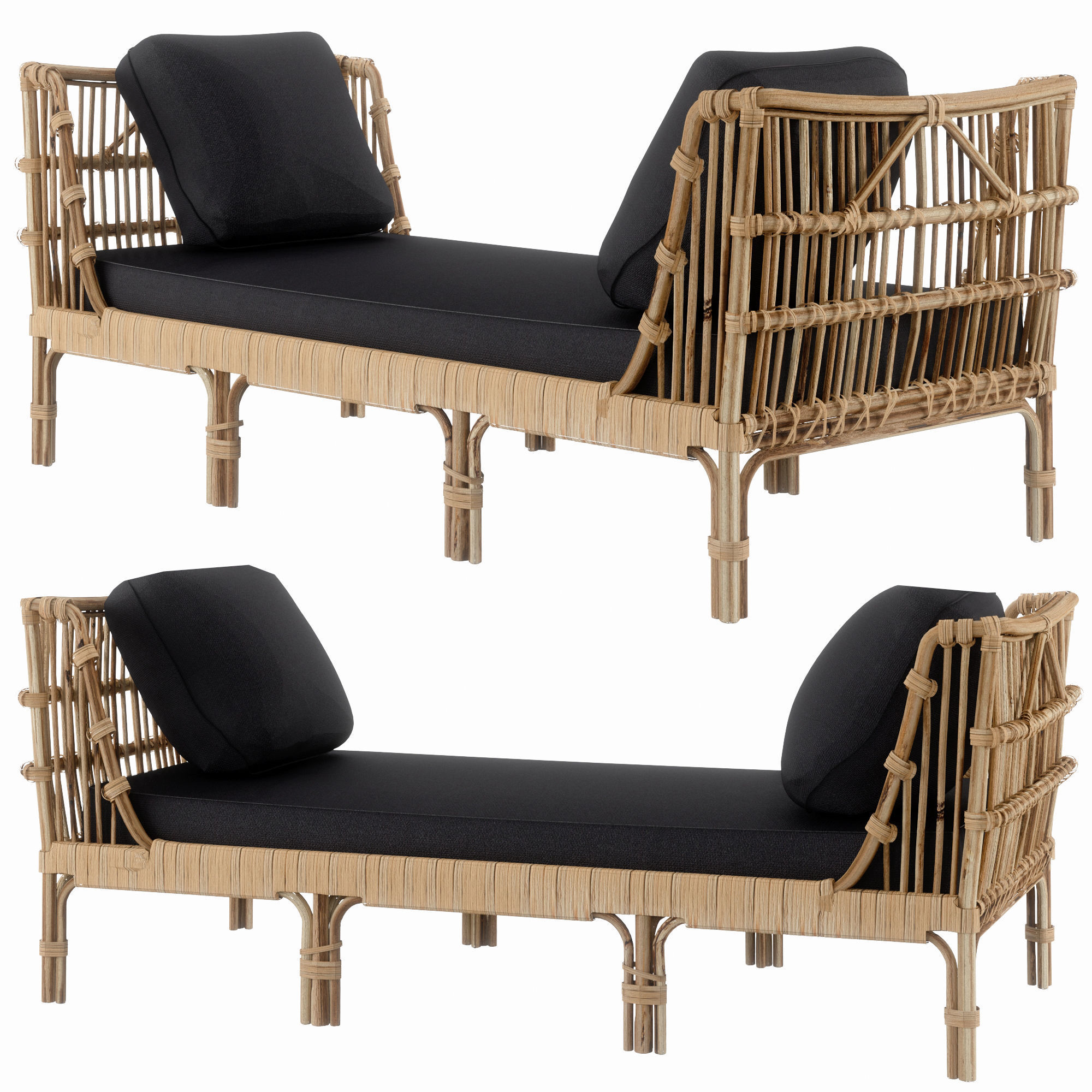 SOL sofa Low-poly 3D model_2