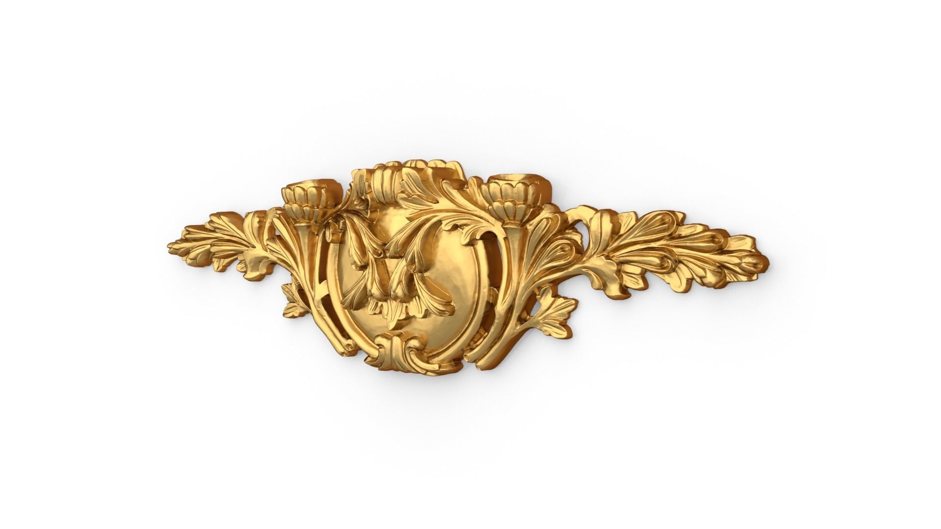 Classic decor ornament 13 3D print model_2