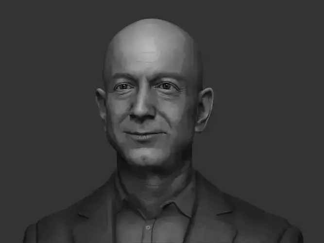 Jeff Bezos 3D print model
