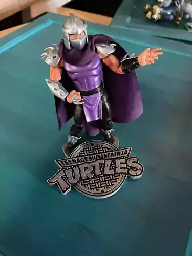 TMNT Neca and figure stand Teenage mutant ninja turtles