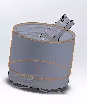 Working Coin Separator for cupholder 3D print model