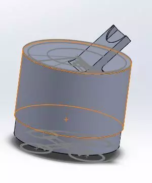 Working Coin Separator for cupholder 3D print model_0
