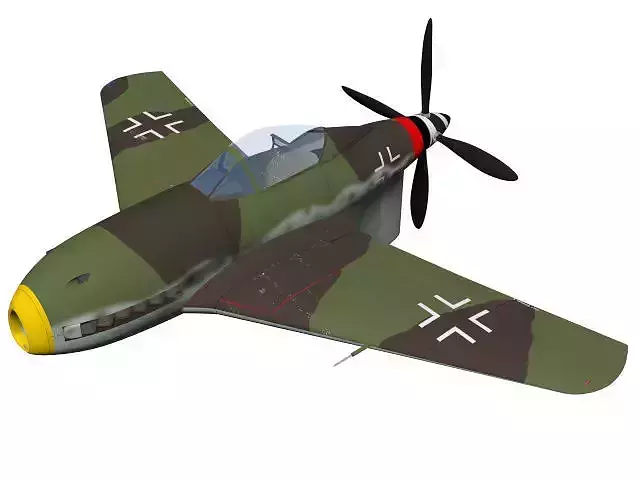 Messerschmitt Me334 3D model
