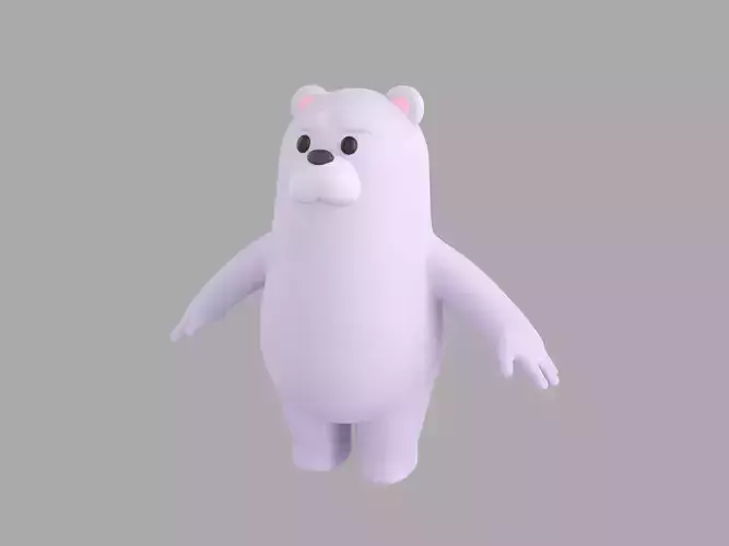 Polar Bear Character