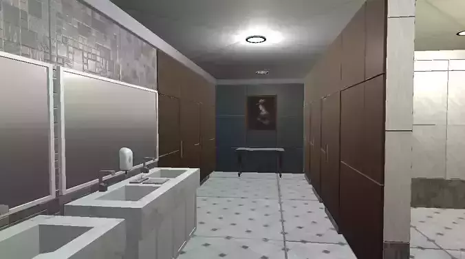 toilet object 3D model