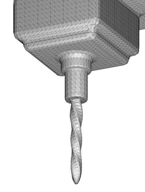Stylish Drilling Machine 3D print model_8