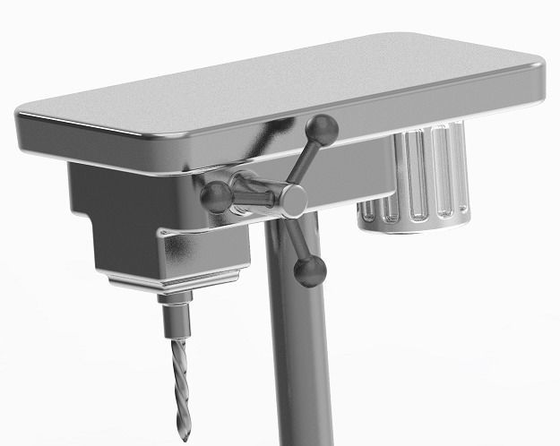 Stylish Drilling Machine 3D print model_3