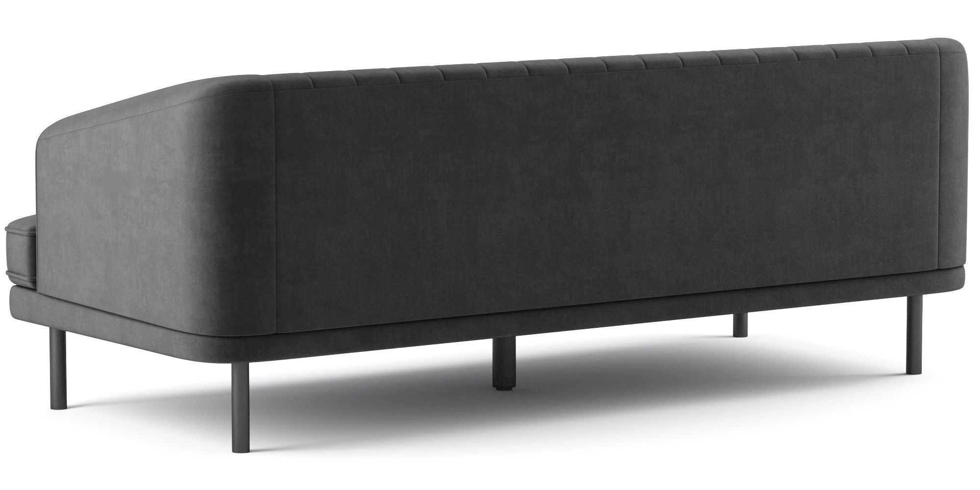 Rory Velvet Sofa Meridian Furniture 3D model_3