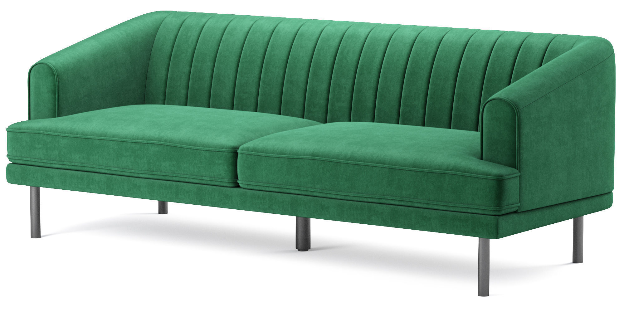Rory Velvet Sofa Meridian Furniture 3D model_5
