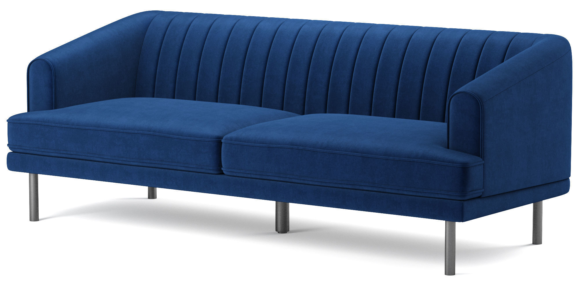 Rory Velvet Sofa Meridian Furniture 3D model_1