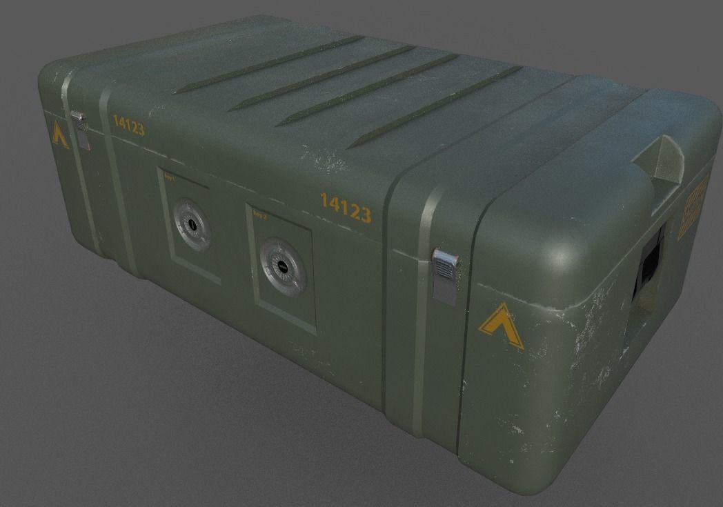 Small military camp pack UE4 FILES  Low-poly 3D model_34