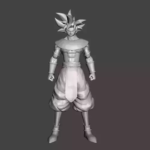 Goku God of destruction 3D Model