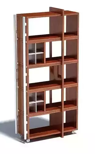 South Shore Axess Collection Shelving Chocolate