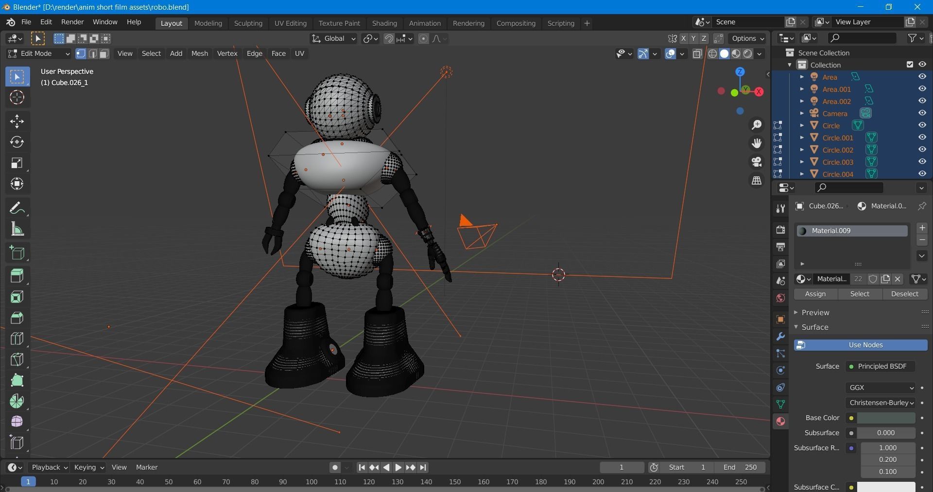 robot Free low-poly 3D model_8