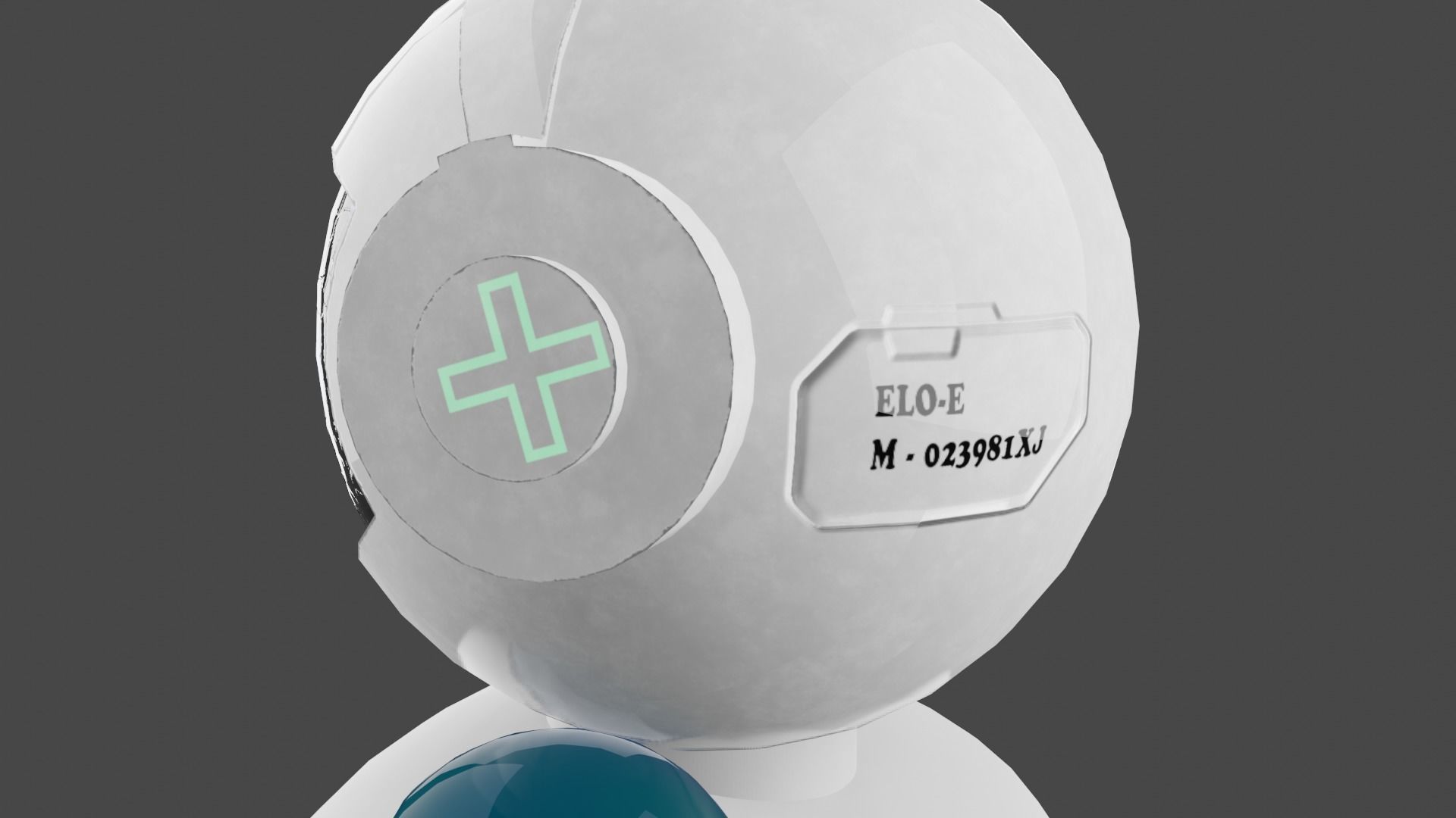 robot Free low-poly 3D model_4