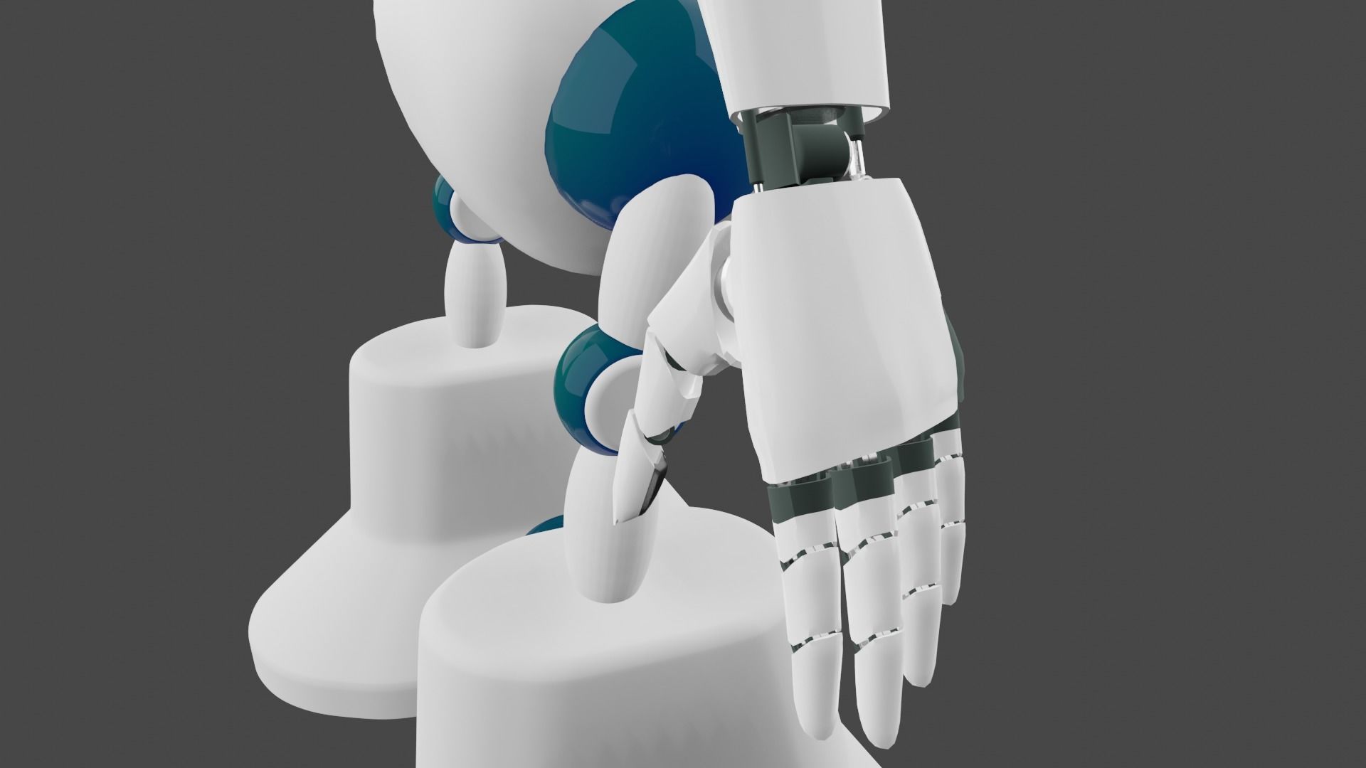 robot Free low-poly 3D model_1