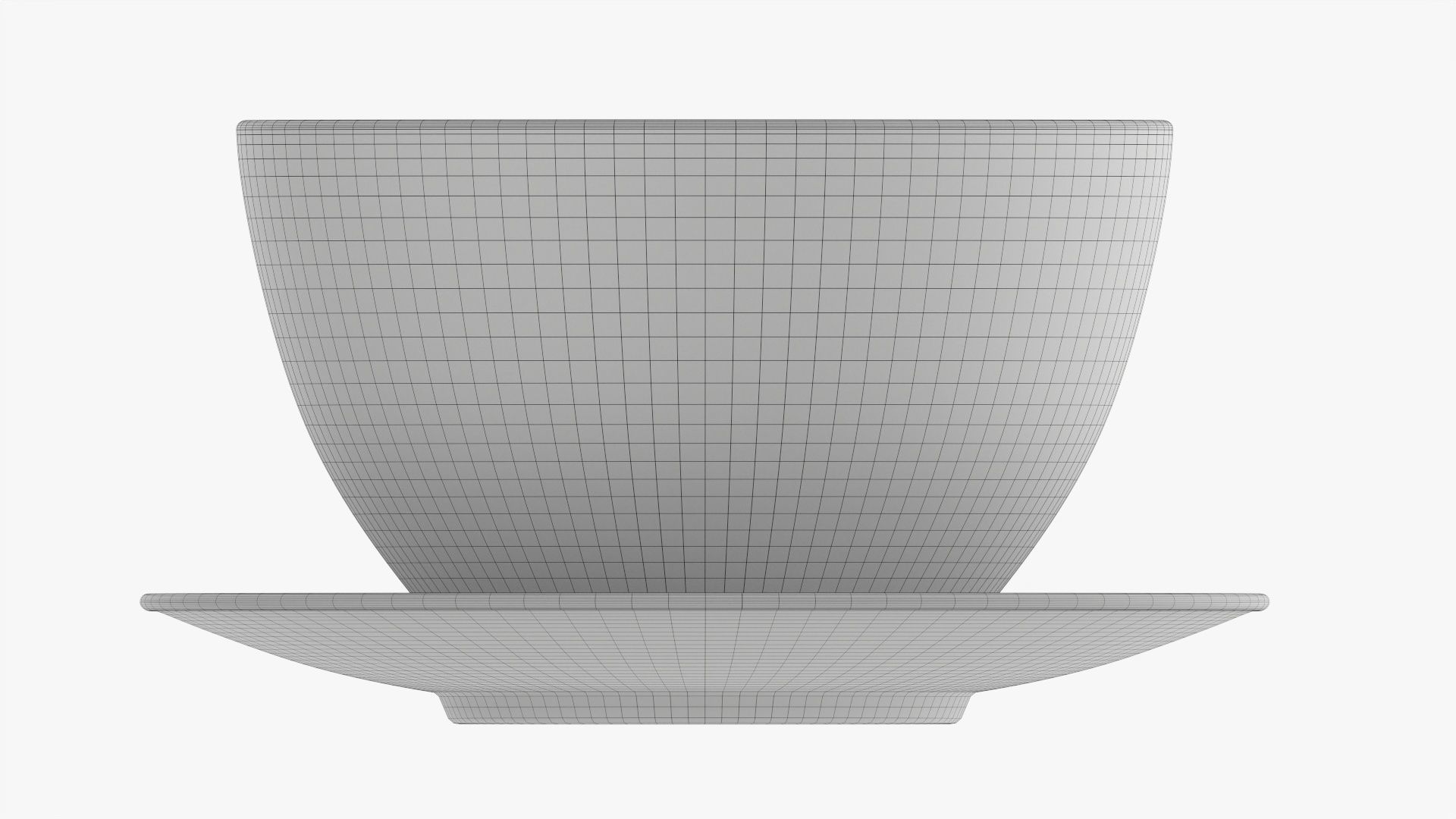 Coffee mug and saucer 03 3D model_11