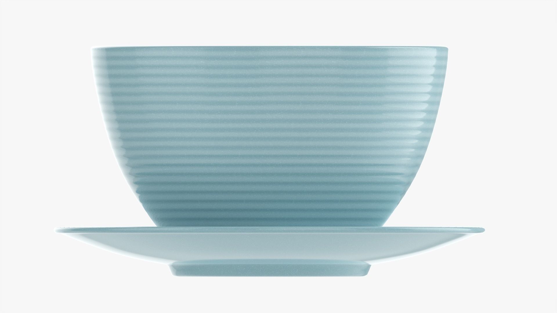 Coffee mug and saucer 03 3D model_5