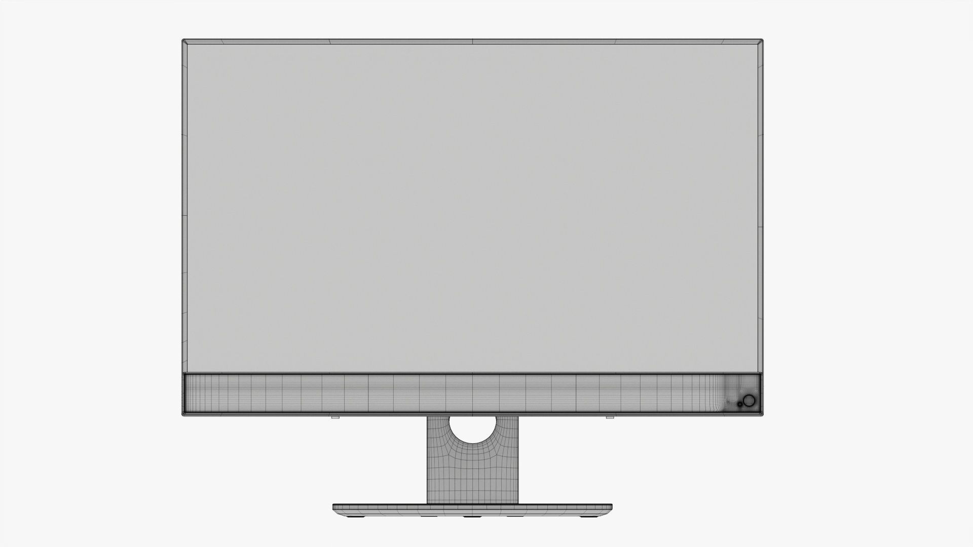 Desktop computer  all-in-one 01 3D model_19