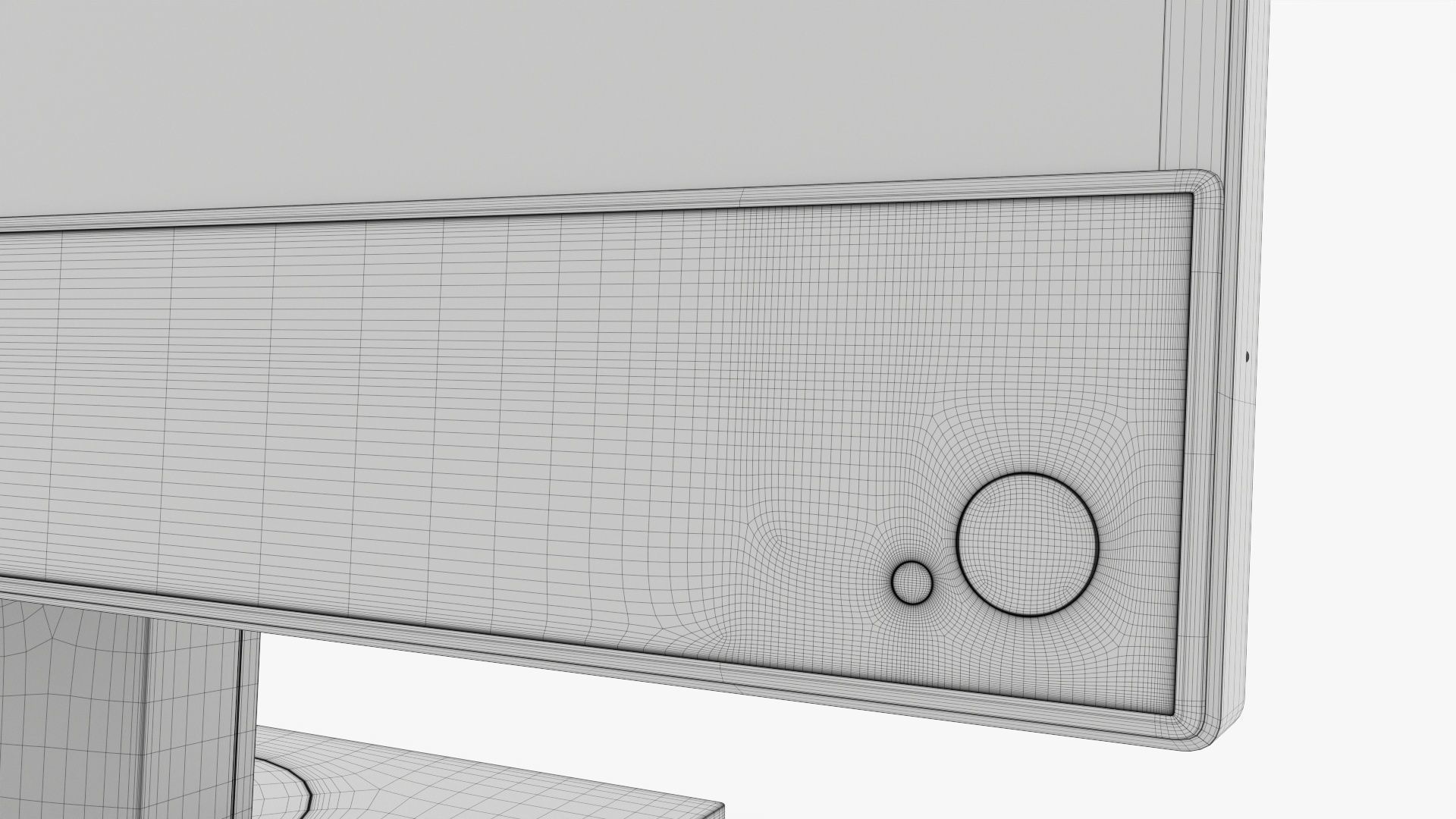 Desktop computer  all-in-one 01 3D model_14