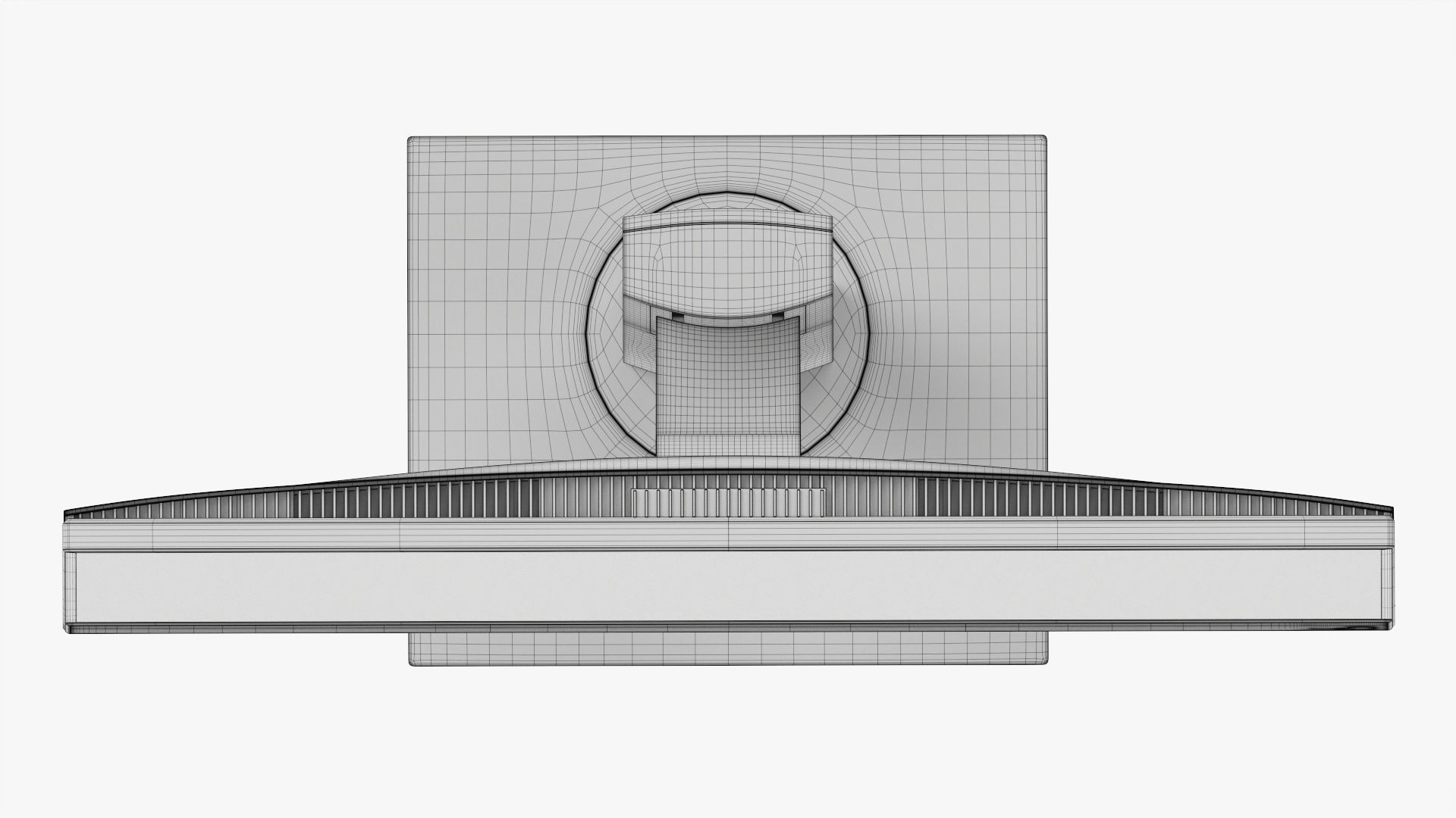 Desktop computer  all-in-one 01 3D model_21