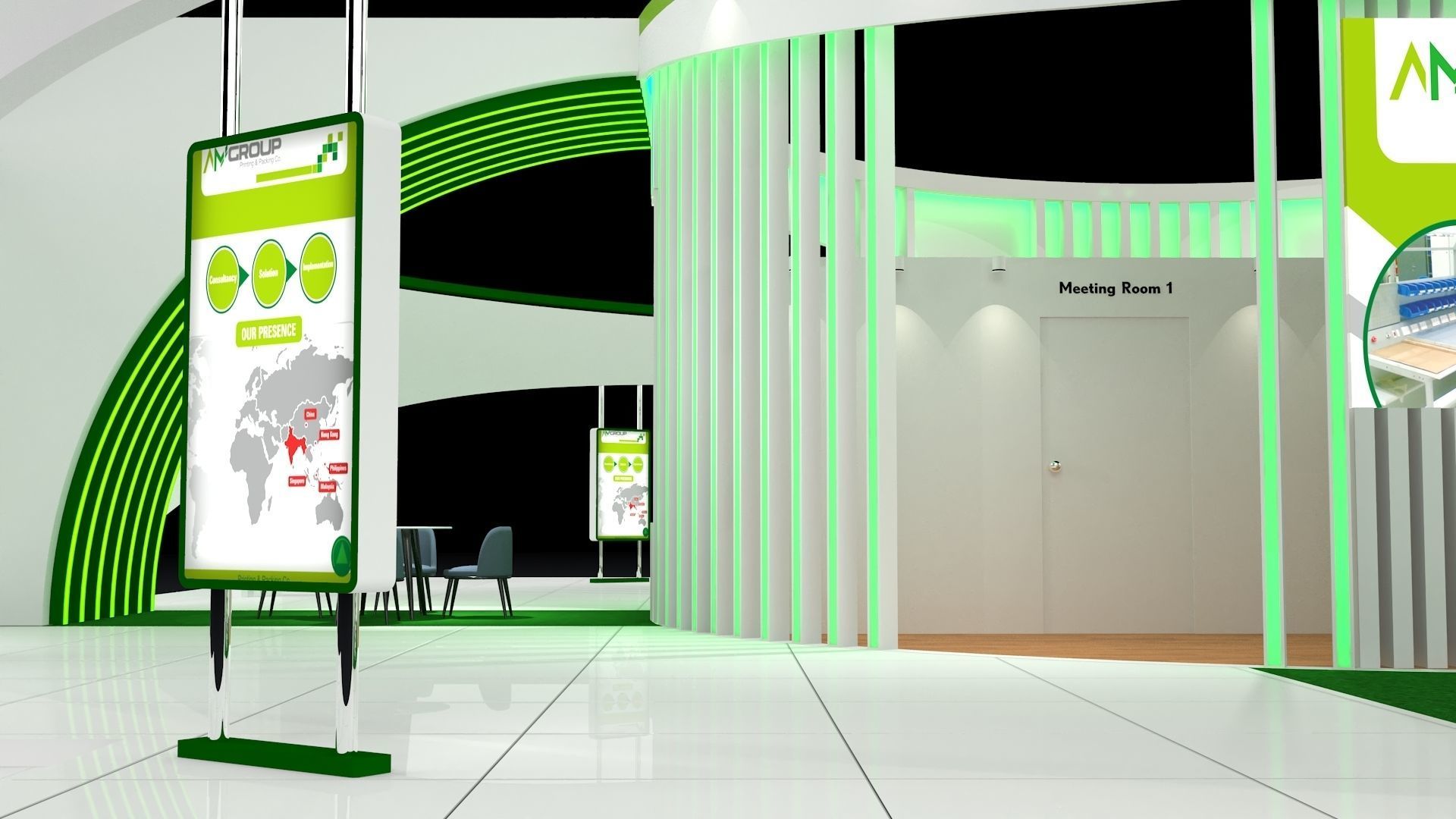 Exhibition Booth 3D model_6