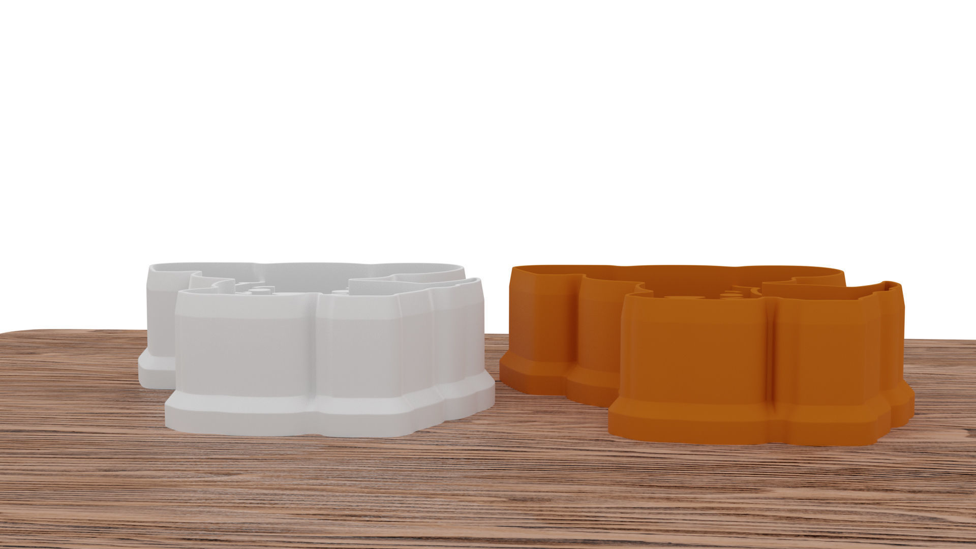 Cute cookie dog 3D printer mold Free 3D print model_3