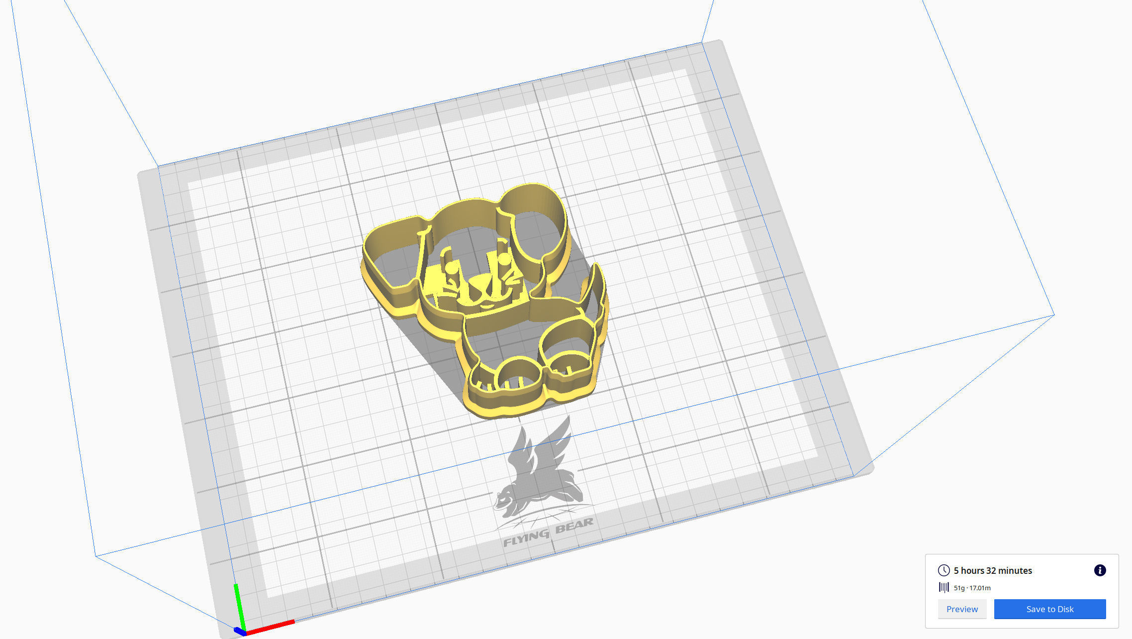 Cute cookie dog 3D printer mold Free 3D print model_7