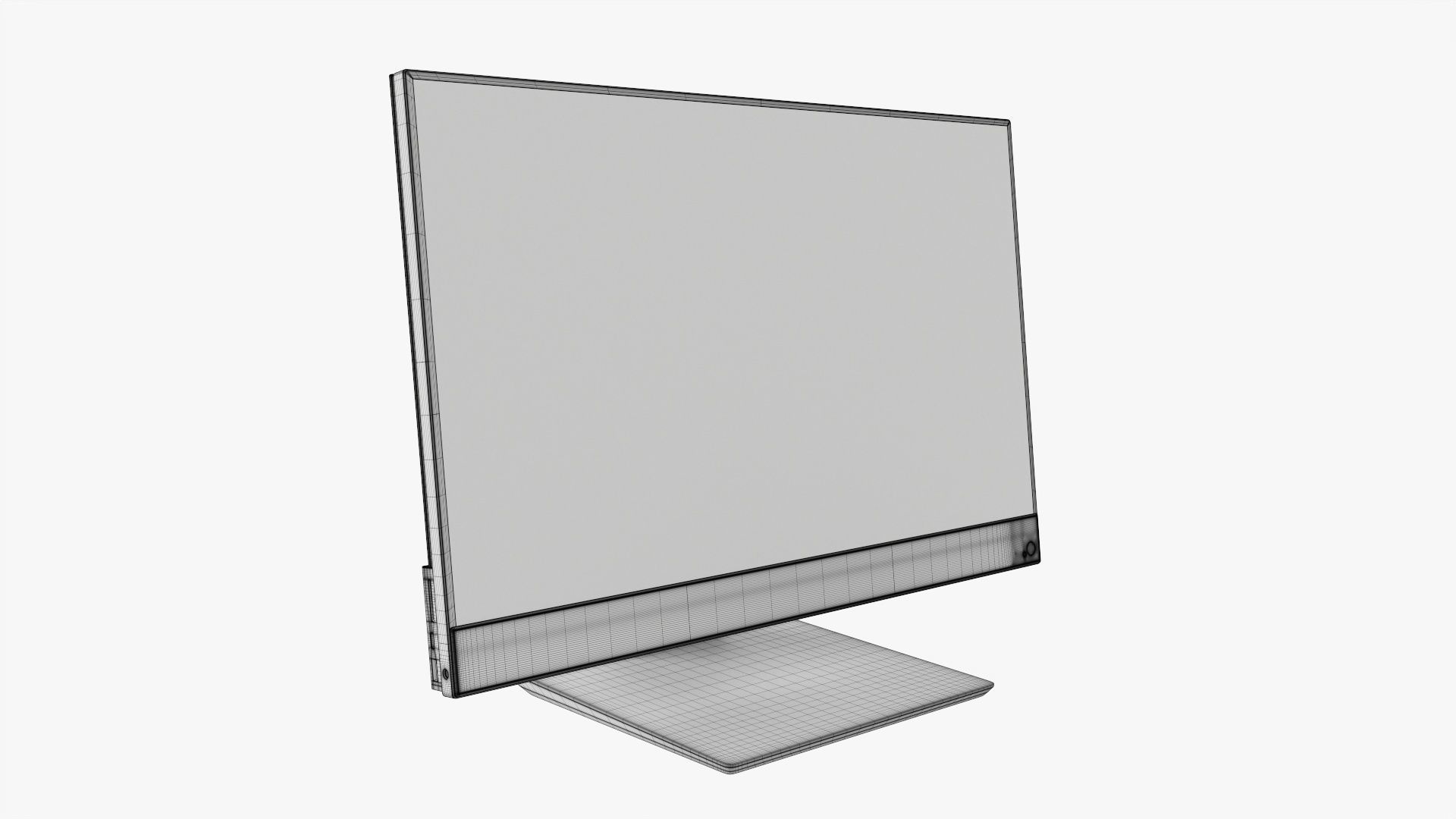 Desktop computer all-in-one 02 3D model_11