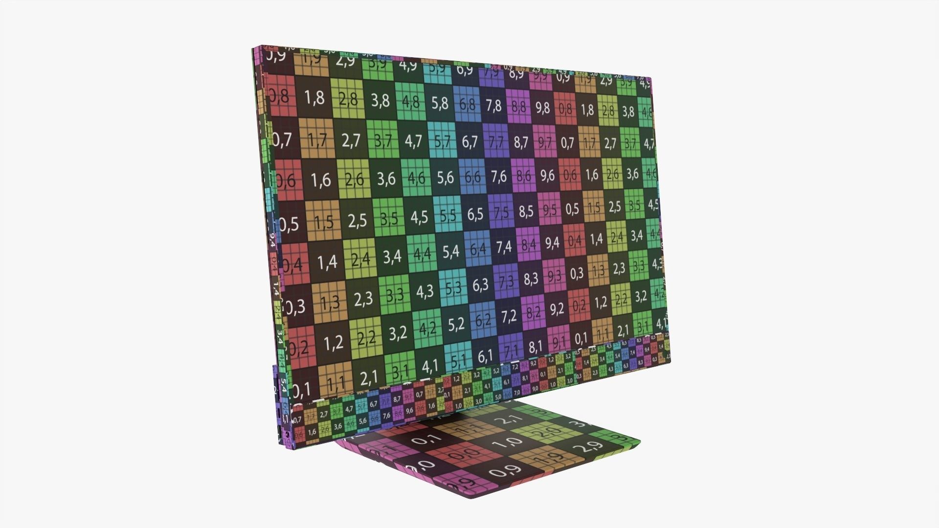 Desktop computer all-in-one 02 3D model_22