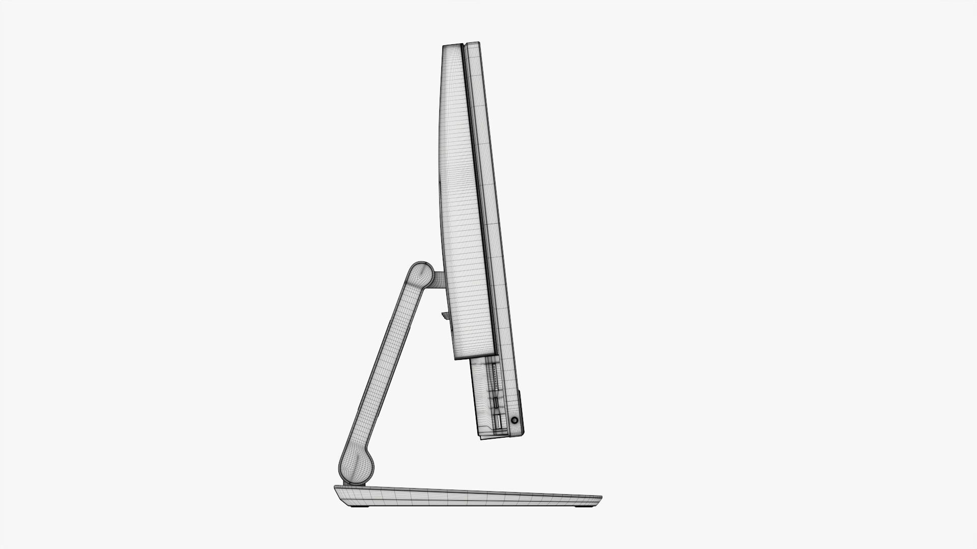 Desktop computer all-in-one 02 3D model_20