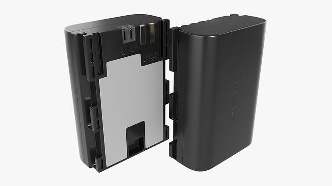 Canon lithium-Ion battery LP-E6N  3D model