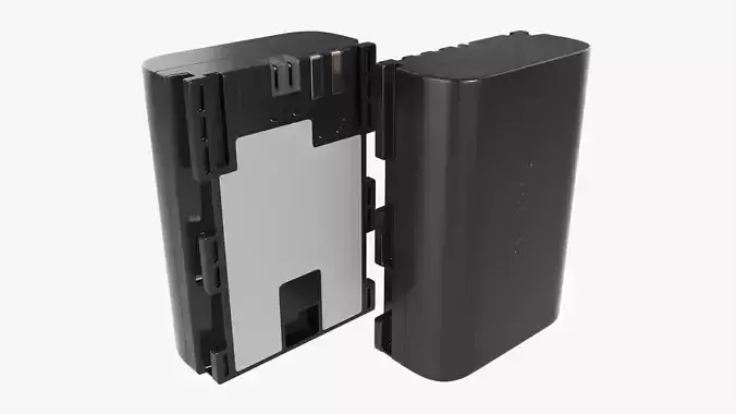 Canon lithium-Ion battery LP-E6N  3D model