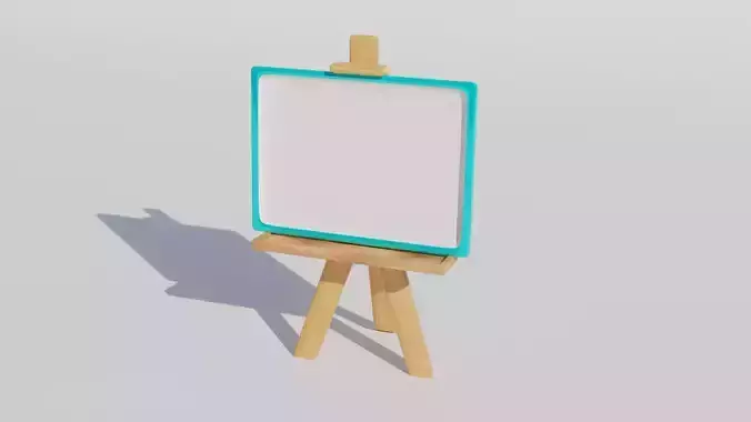 Cartoon White Board with stand
