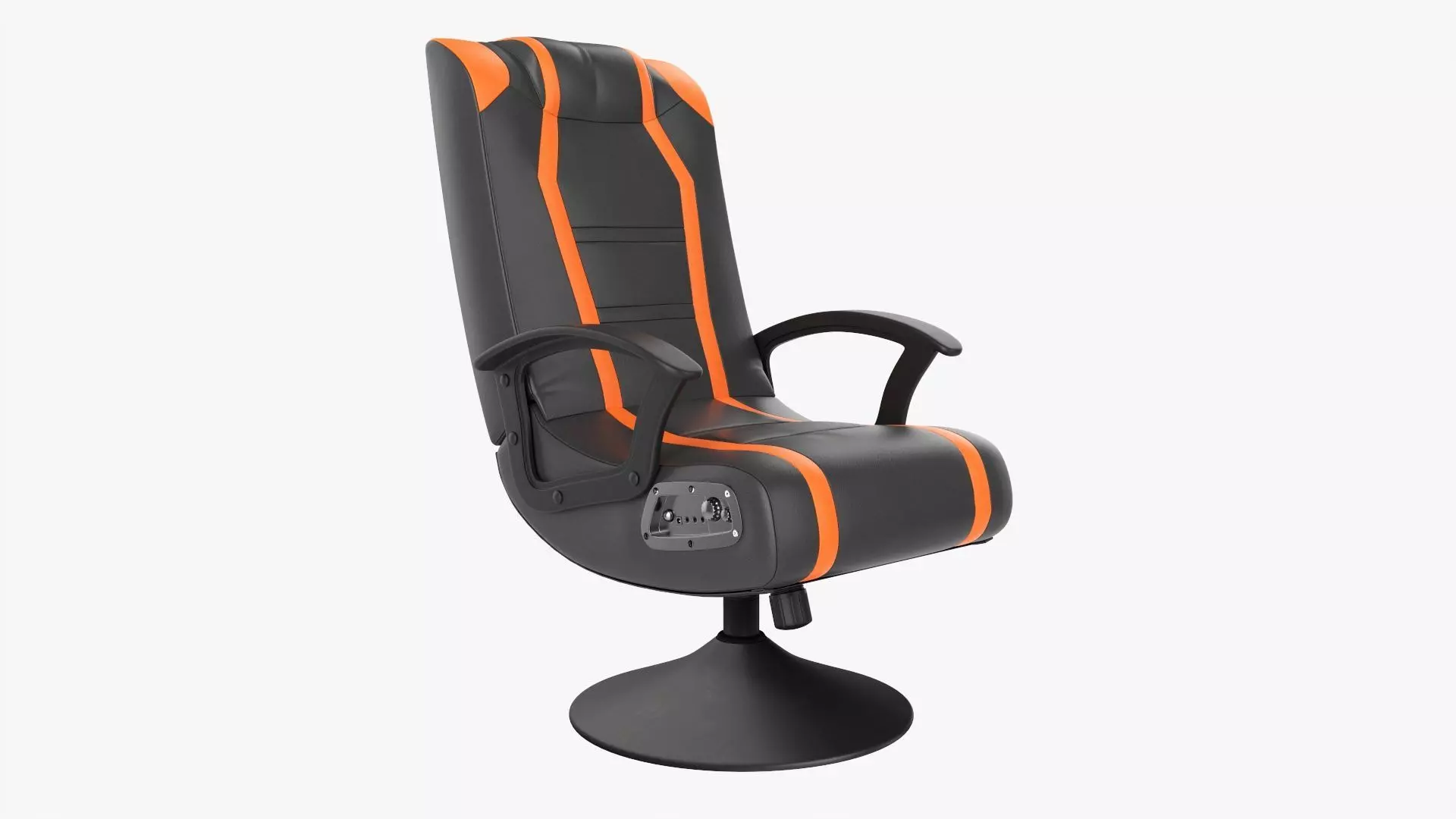 Gaming armchair with integrated audio 3D model