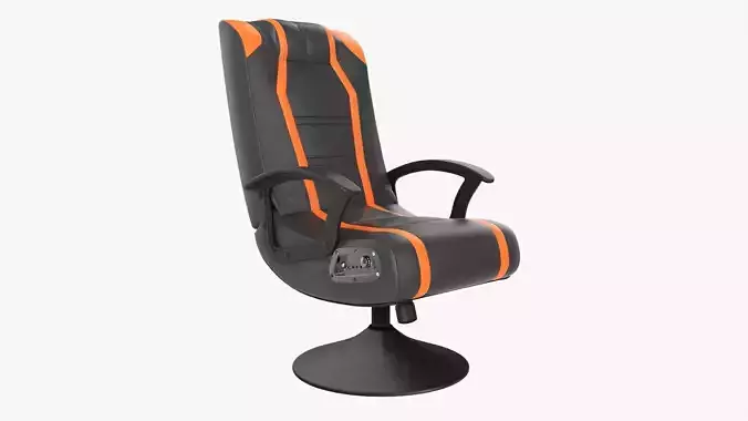 Gaming armchair with integrated audio