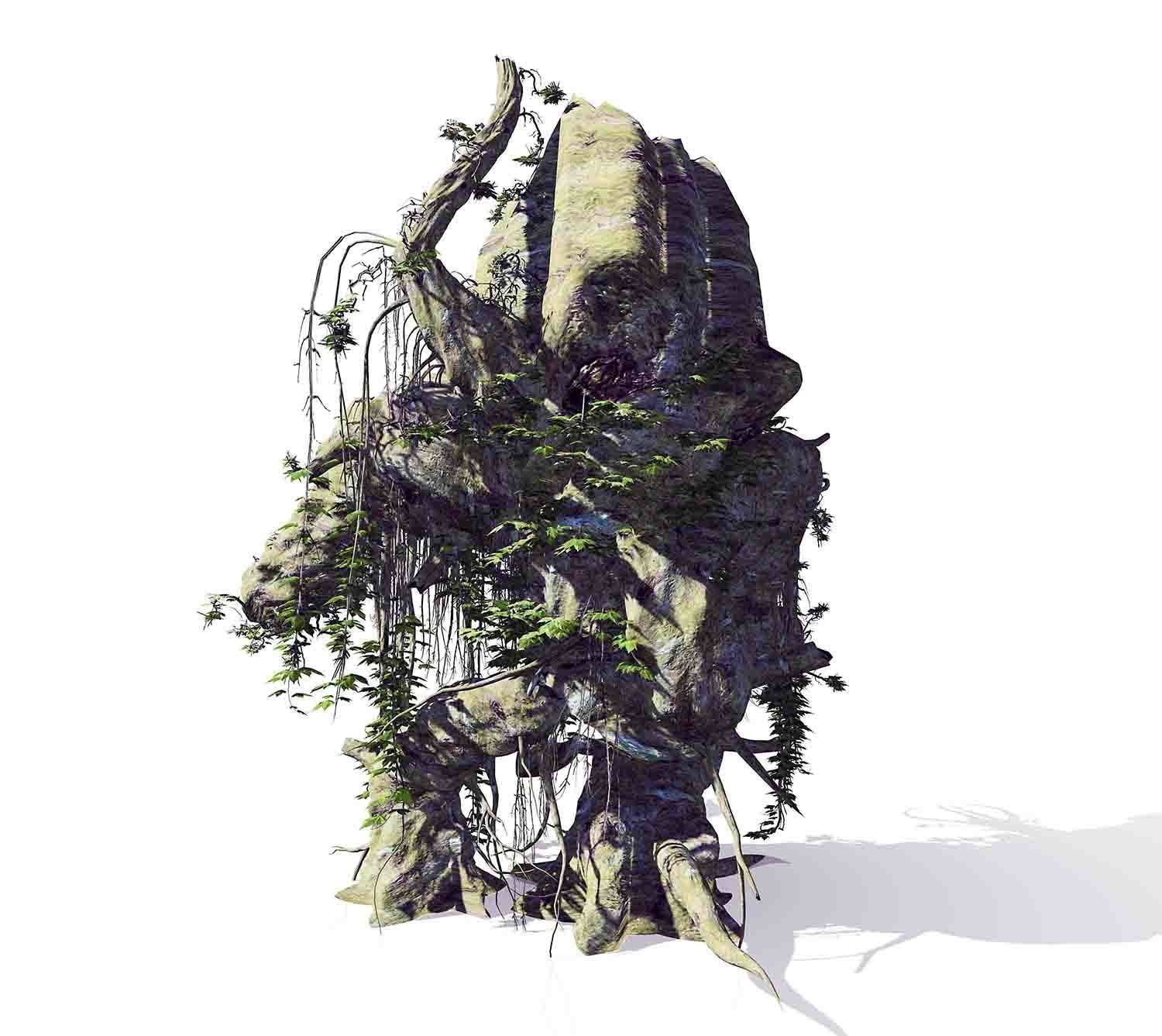 Ent tree 3D model_4