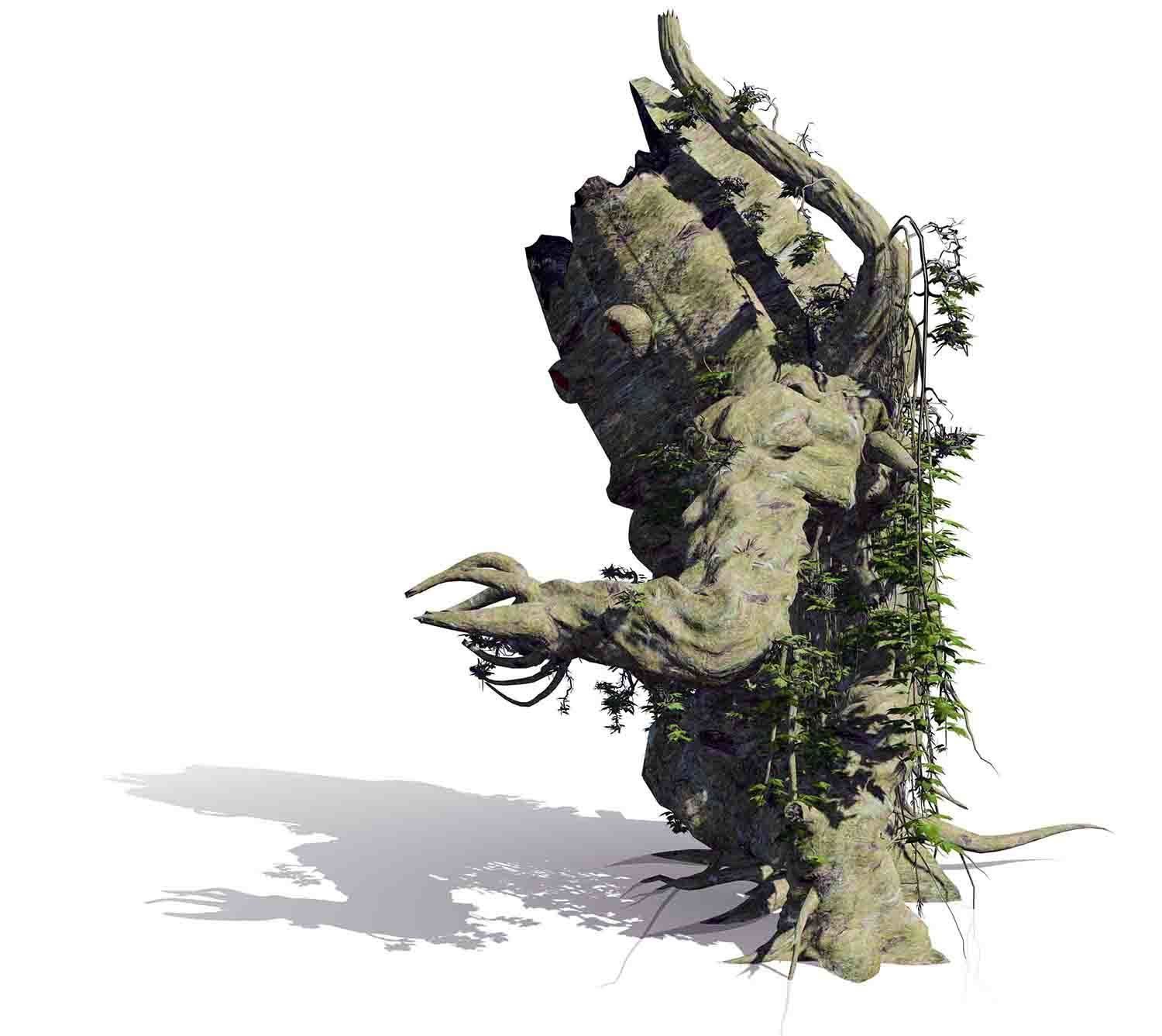Ent tree 3D model_2
