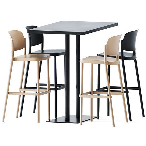 High Table MT 499A T by Et al 3D model