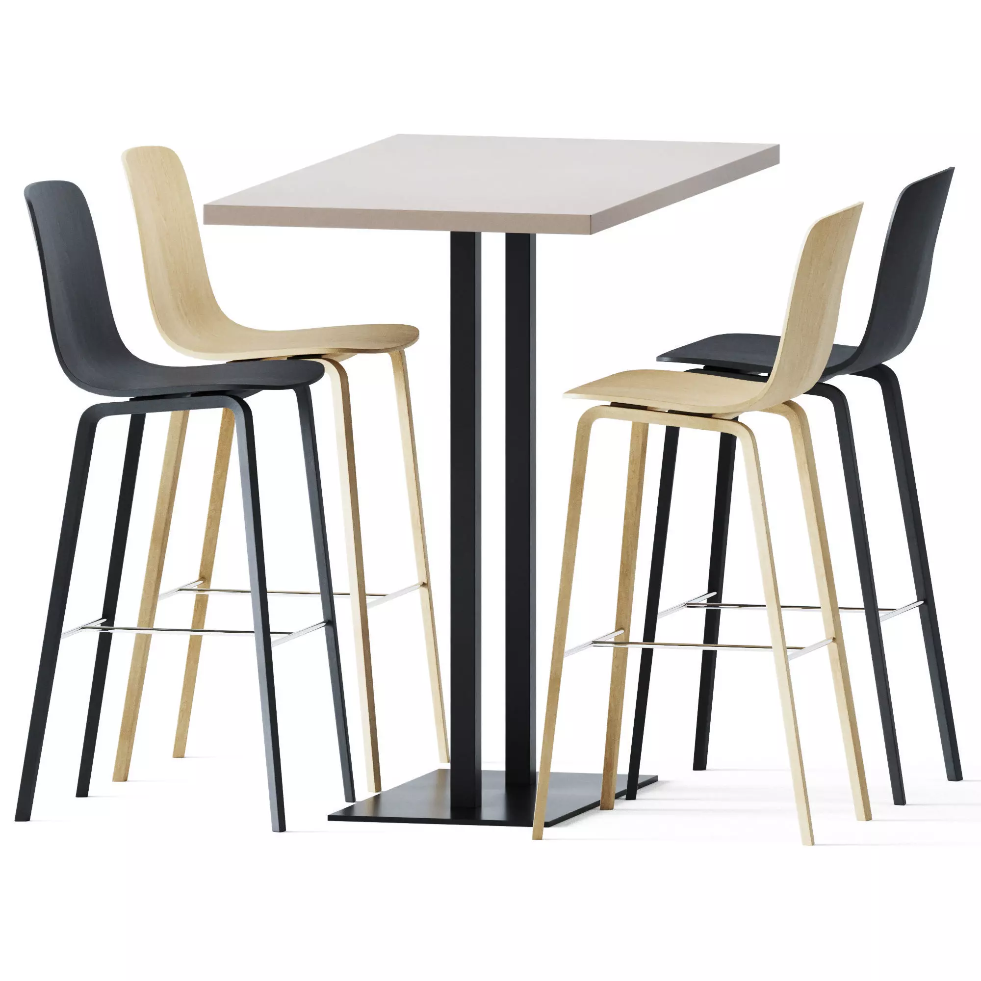 High Table XT 496AQ by Et al 3D model