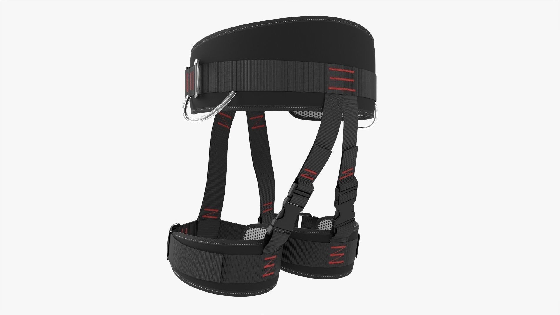 Climbing harness adjustable  3D model_2