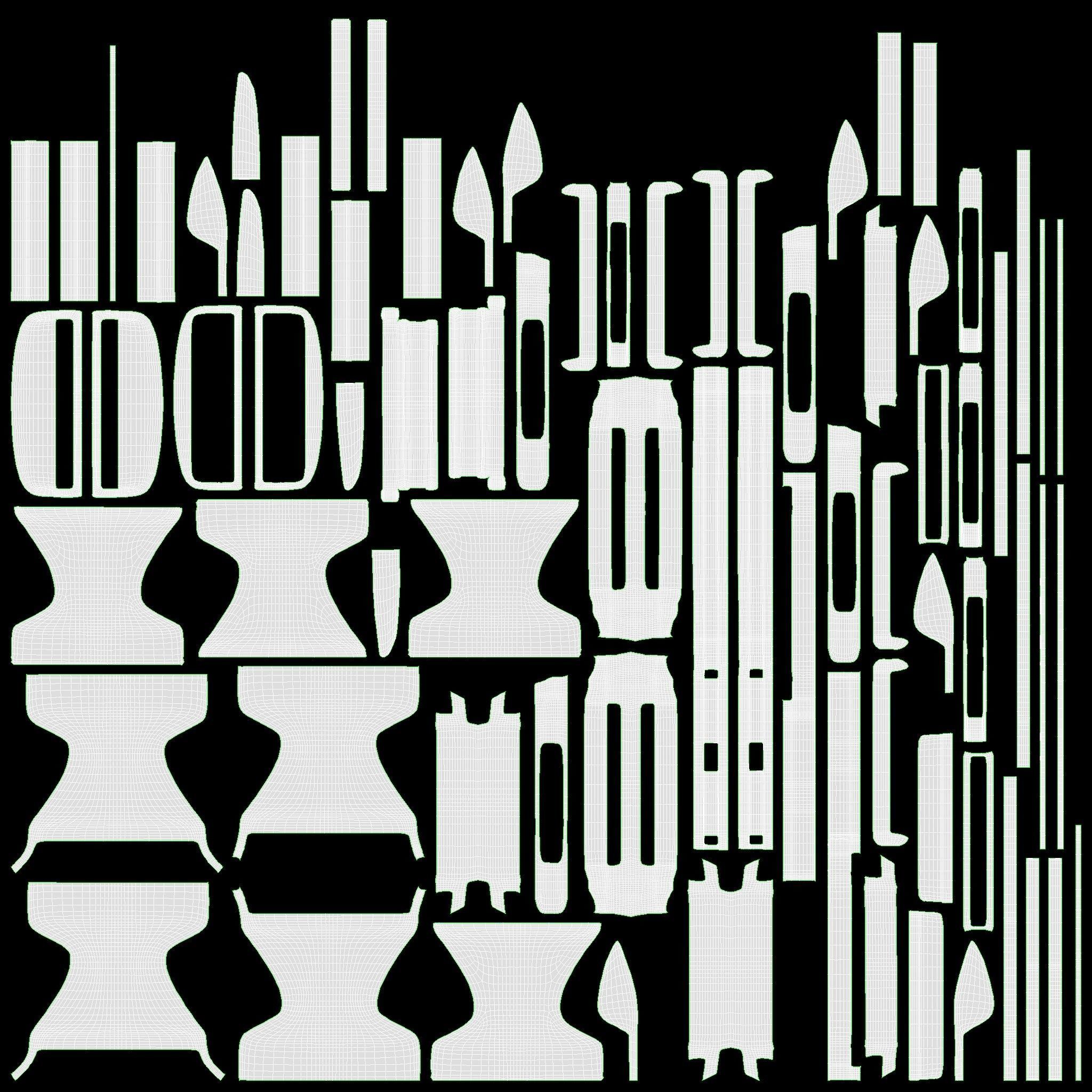 Climbing harness adjustable  3D model_21